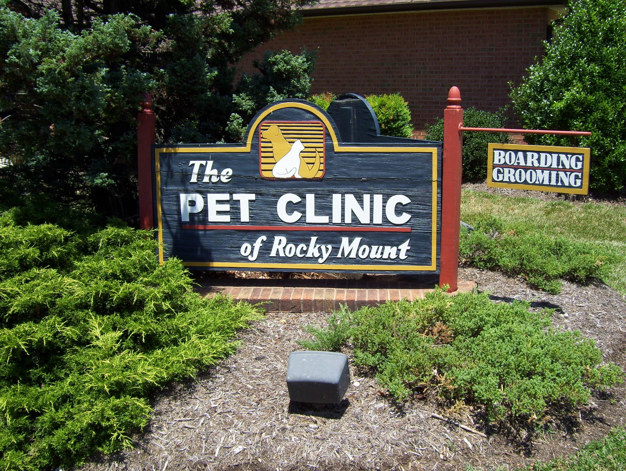 The Pet Clinic of Rocky Mount Sign Board